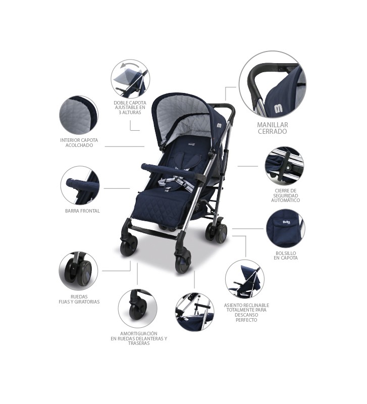 SILLA DE PASEO MOMA+ - Imagen secundaria 4