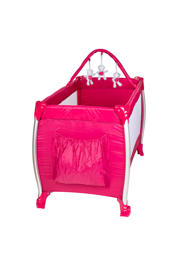 Cuna Aluminio Rosa - Imagen secundaria 1