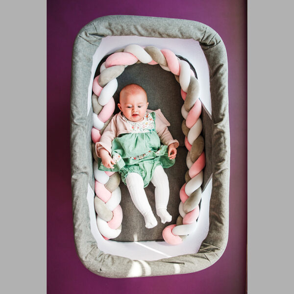 Trenza Protector Cuna Bebe Twist - Imagen secundaria 8