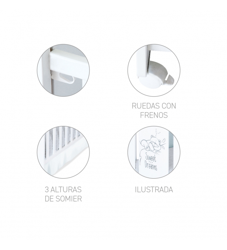 CUNA DE MADERA DE OSITO - Imagen secundaria 2