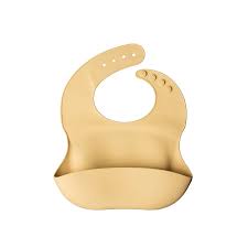 BABERO DE SILICONA BEIGE