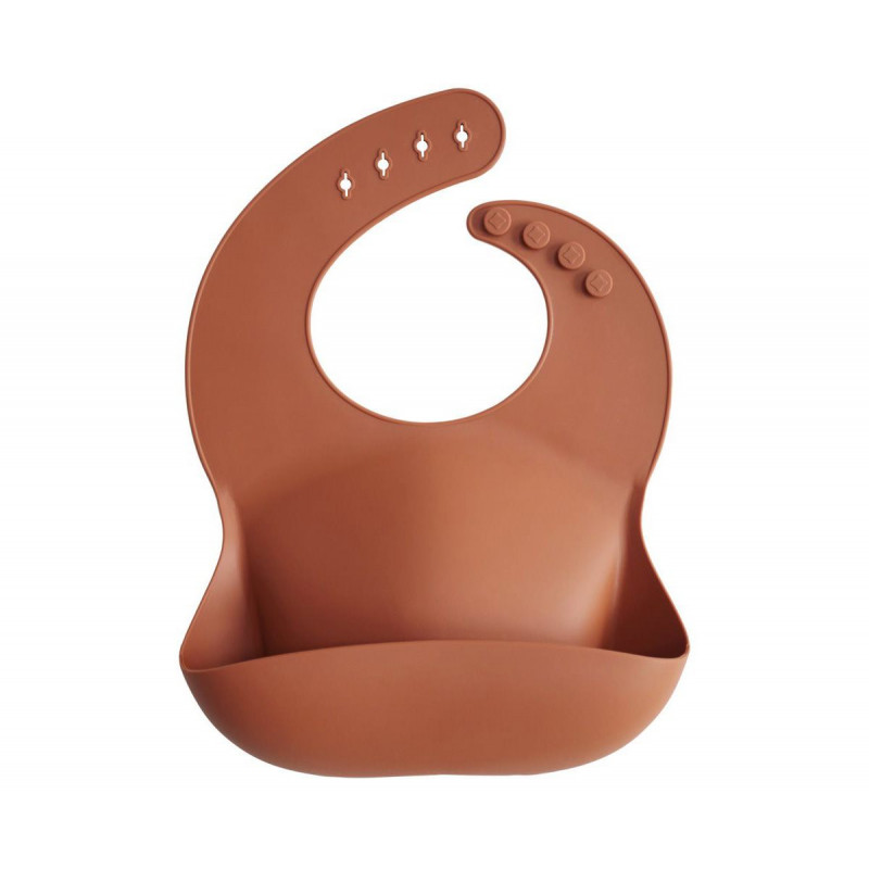 BABERO DE SILICONA TEJA