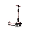 PATINETE LUZ LED COLOR ROSA