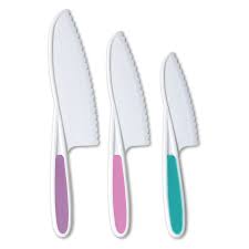 SET DE 3 CUCHILLOS COCINA PEQUES